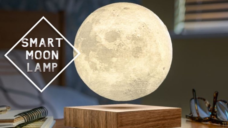 在 TikTok 爆红的月球灯，原来是来自英国的设计师，真的太酷了！